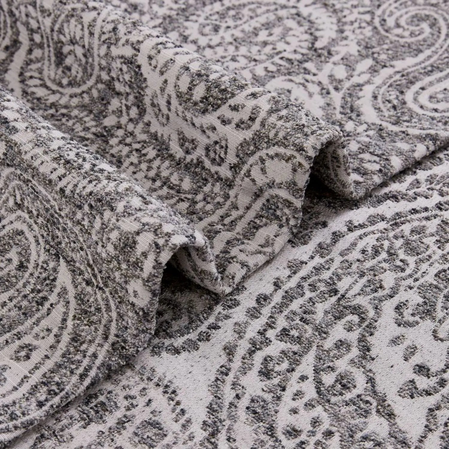 Laura Paisley Pattern Jacquard Curtains