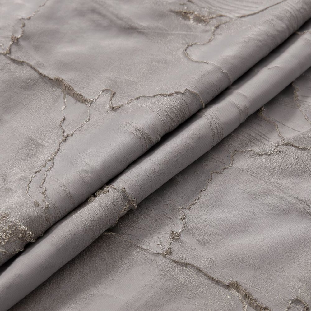 Lennon Embossed Withered Lotus Abstract Curtains