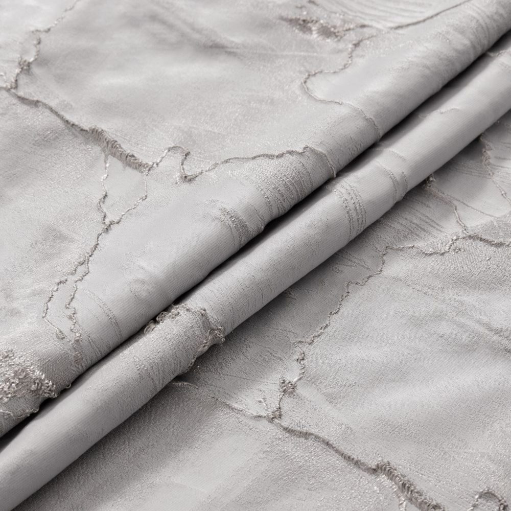 Lennon Embossed Withered Lotus Abstract Curtains