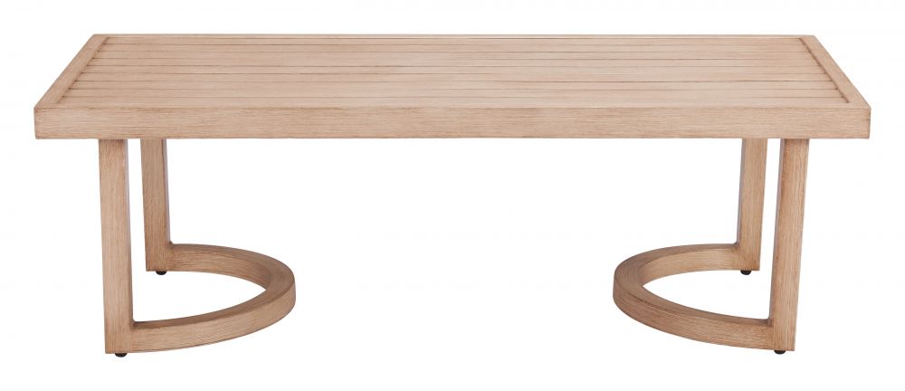 Leto Aluminum Outdoor Coffee Table