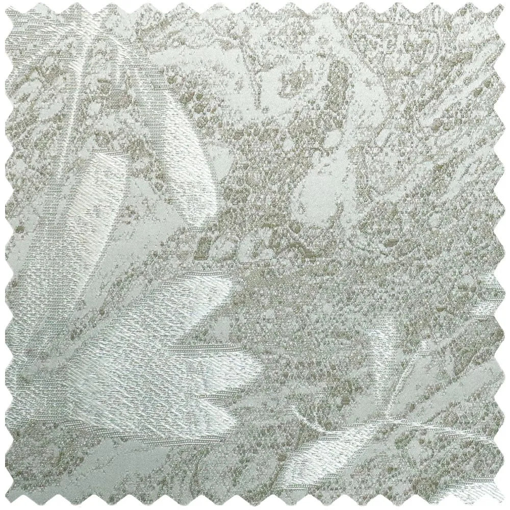Lily Floral Leaf Jacquard Curtains