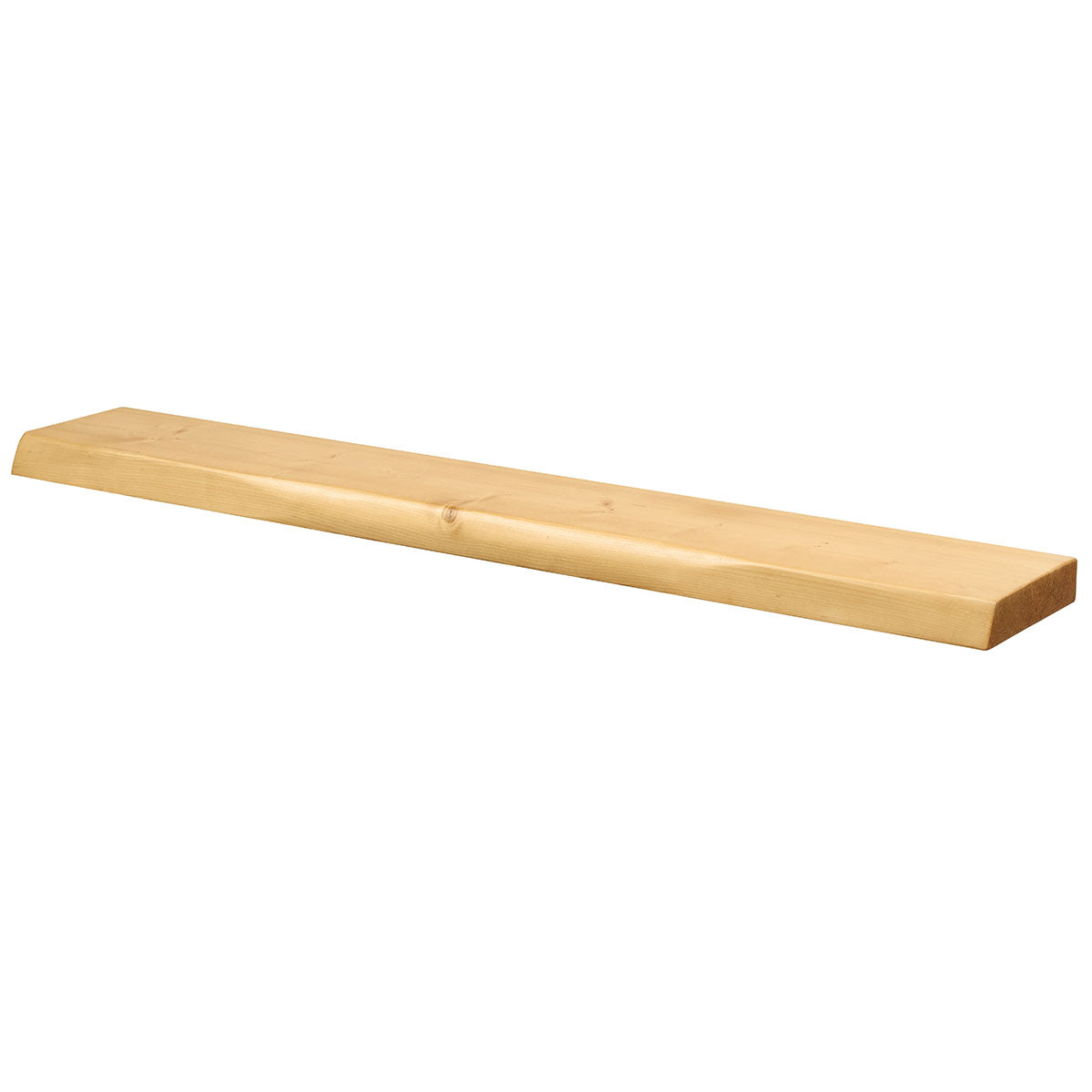Live Edge Floating Wall Shelf – Solid Real Wood