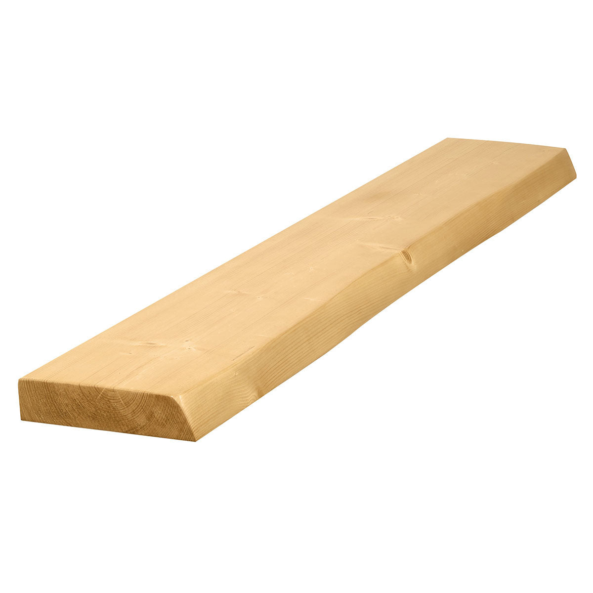 Live Edge Floating Wall Shelf – Solid Real Wood