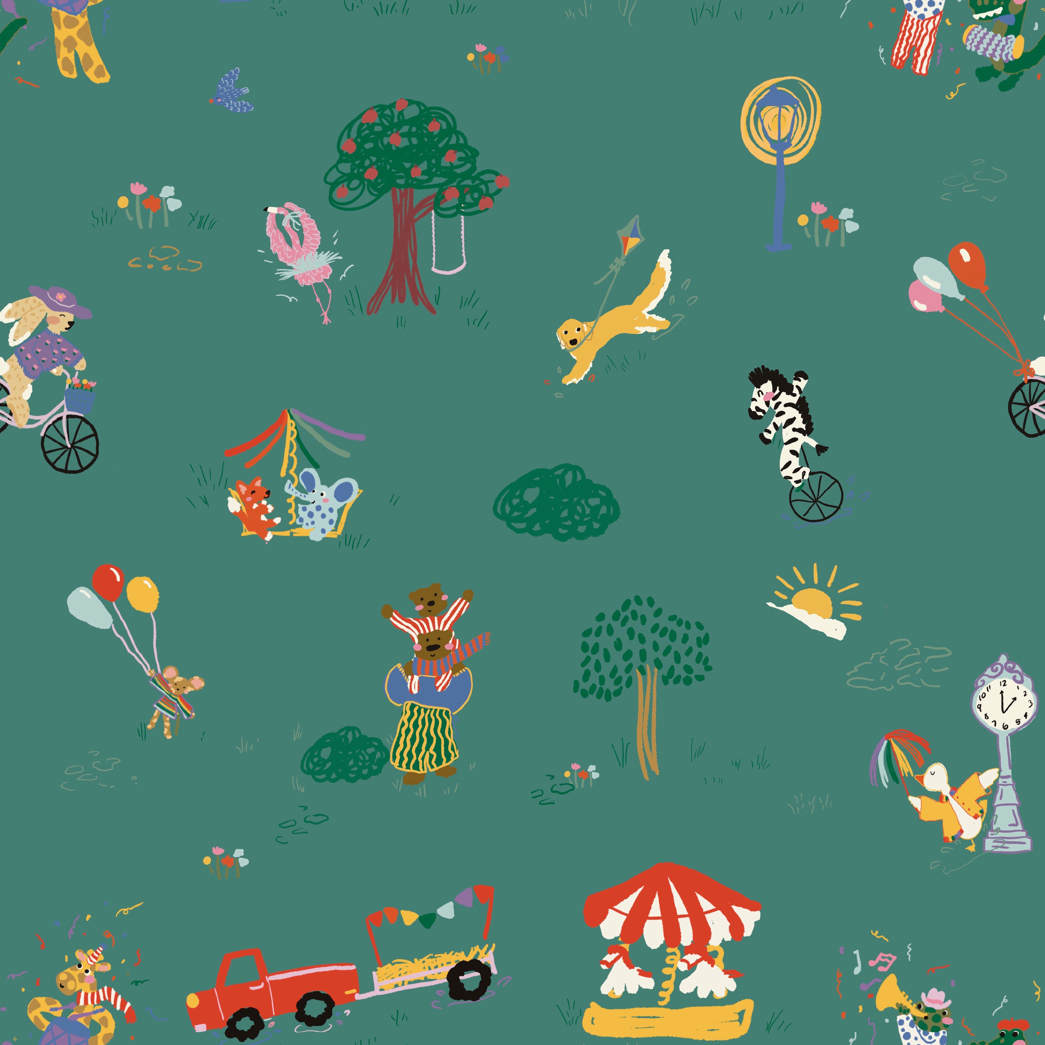 Lorenzo Wallpaper by Grumble Co. Designs
