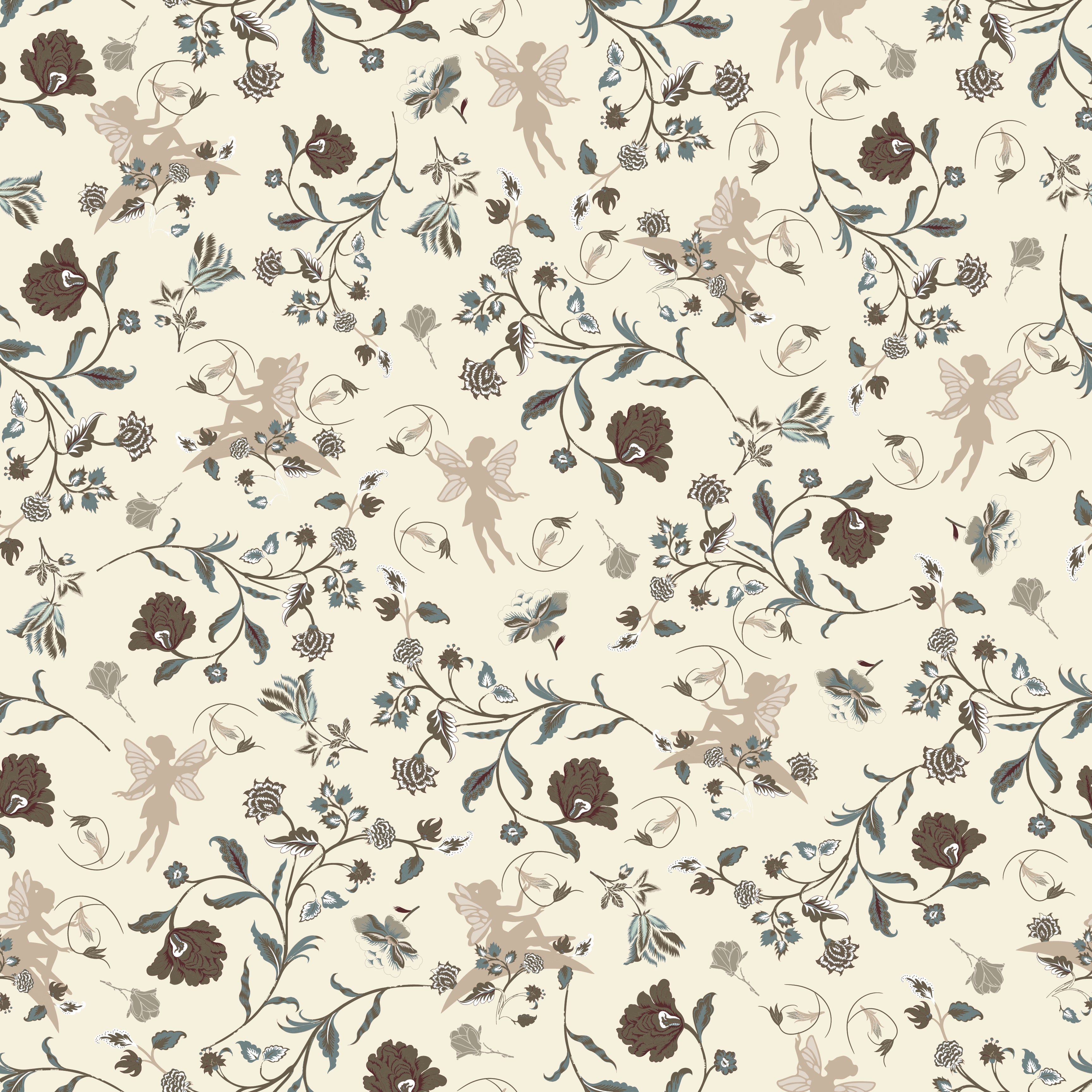 Lucinda Wallpaper by Julia Clayden