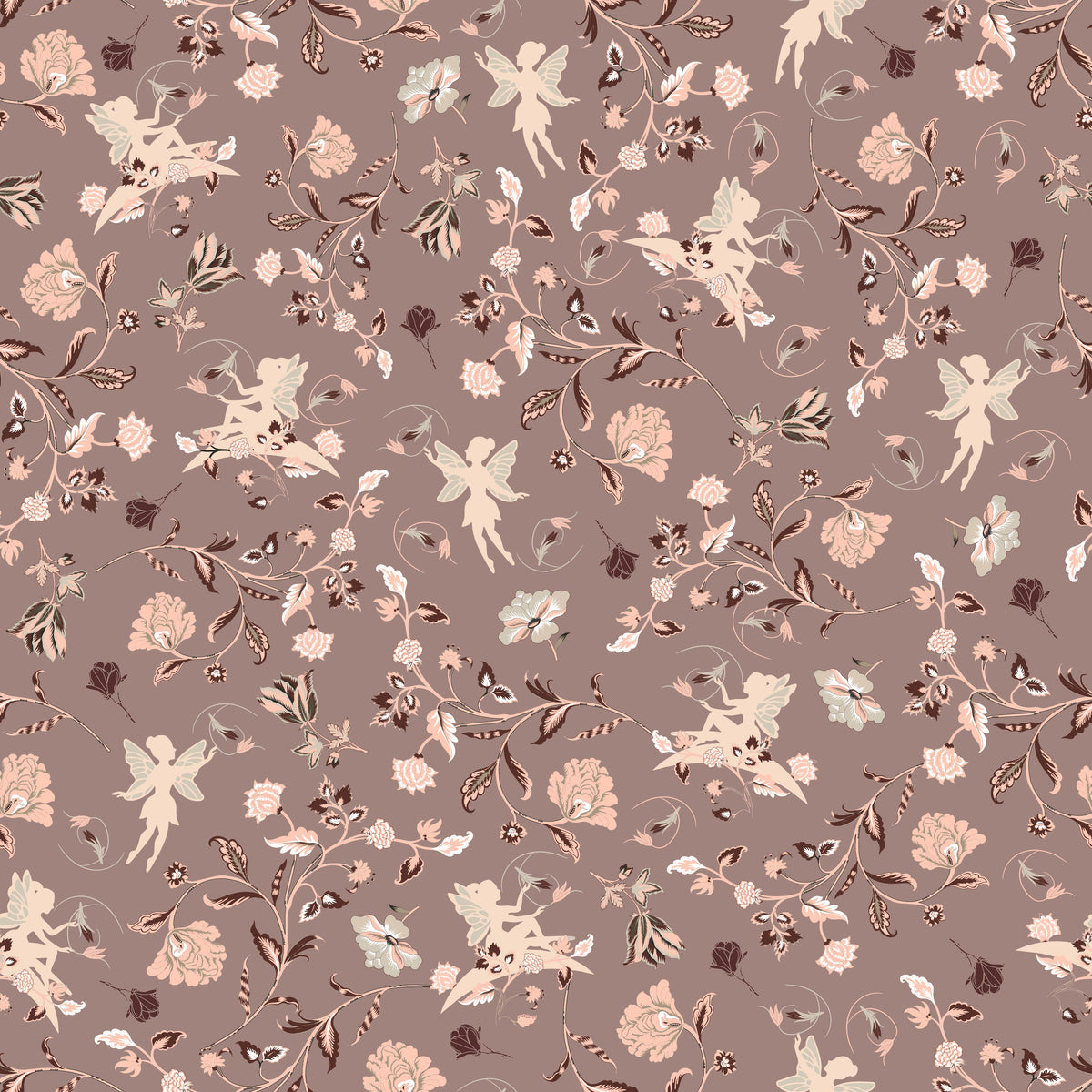 Lucinda Wallpaper by Julia Clayden