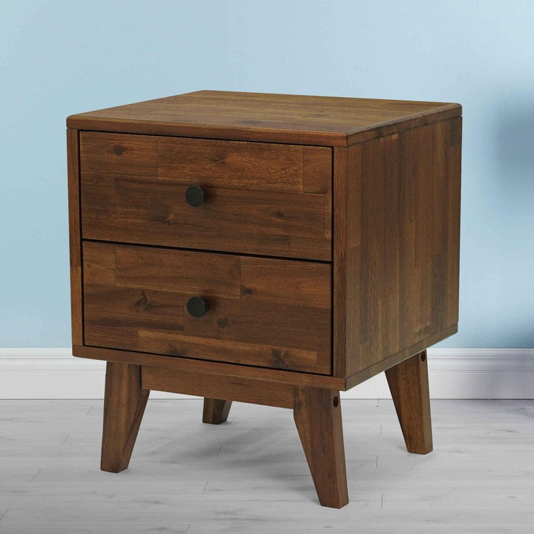 Silvia Solid Wood Nightstand