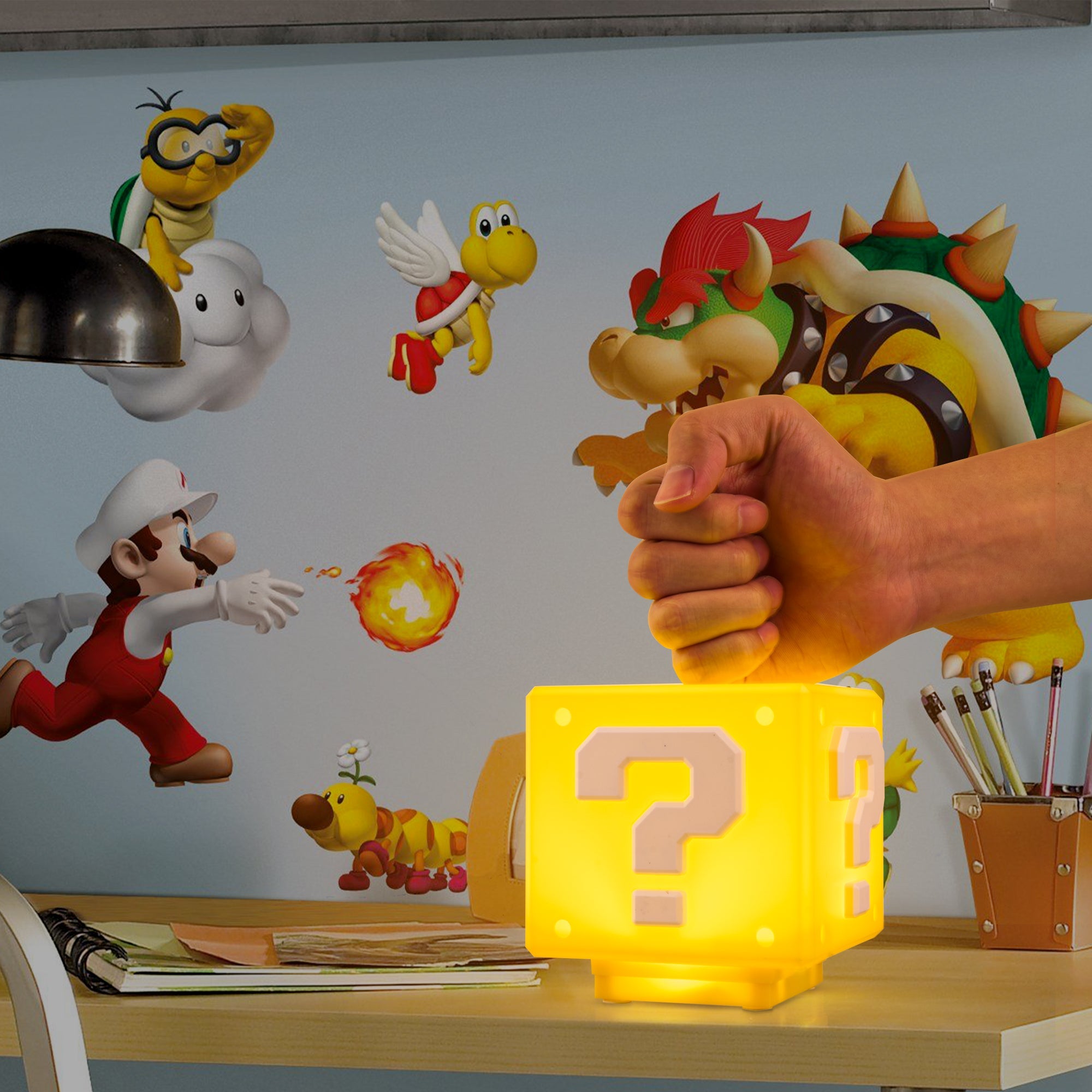 MARIO Night Light with Sound Effects-0