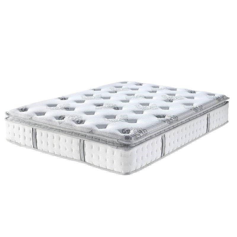 12 inch Medium Firm Pillow Top Hybrid Mattress In A Box - Full Size-0