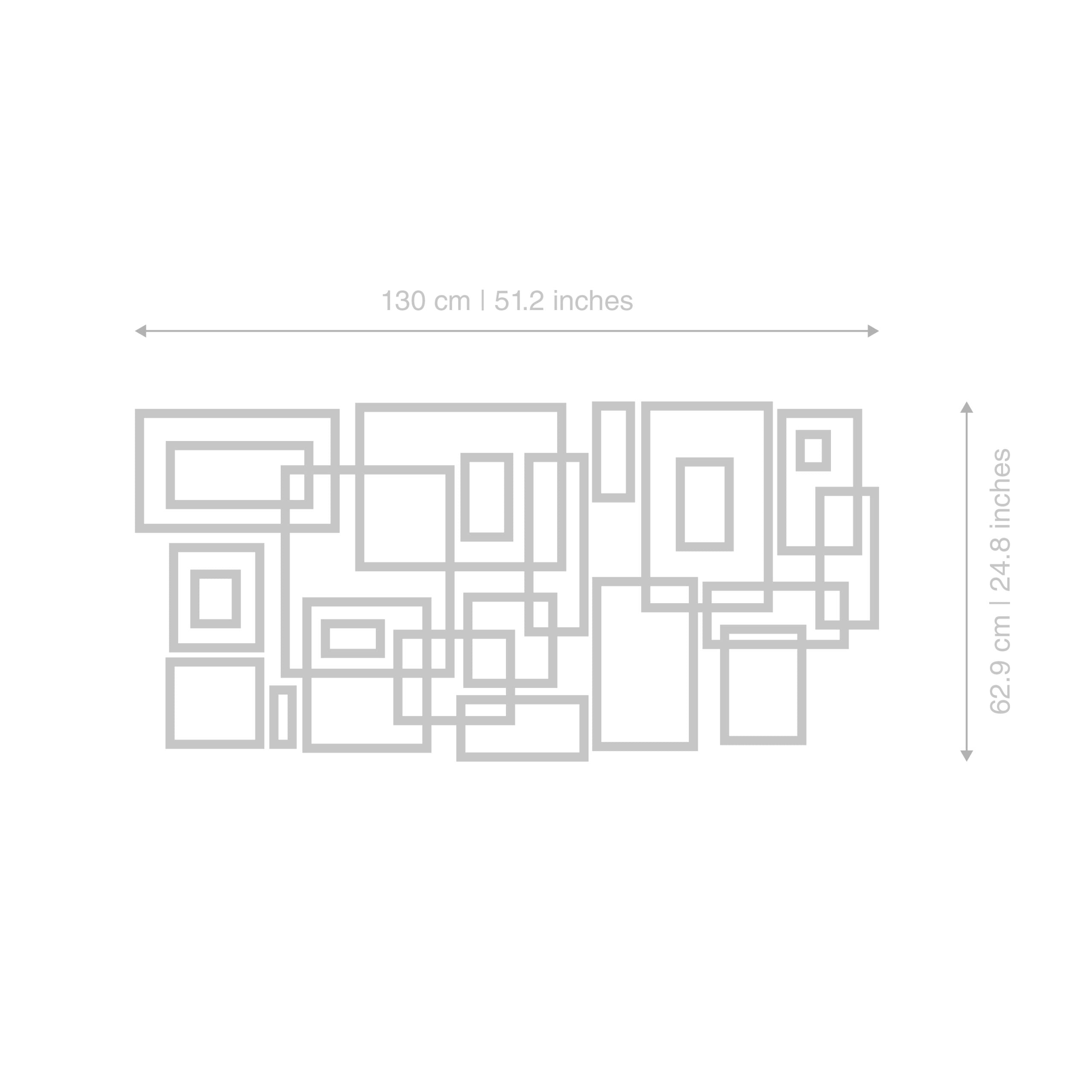 3D Decorative Squares-2