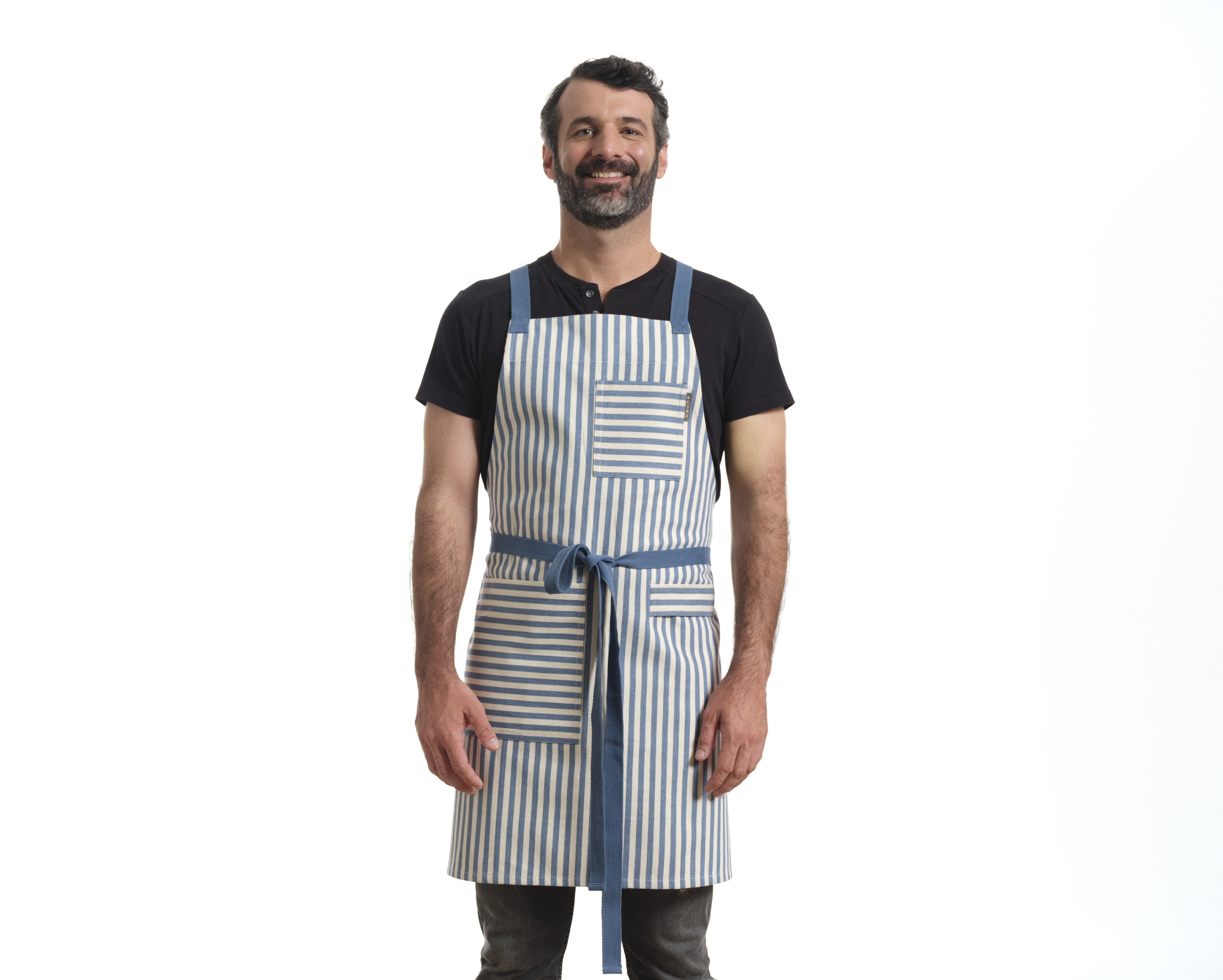 Crossback Apron with Pockets, Gardening Apron and Serving Aprons-5