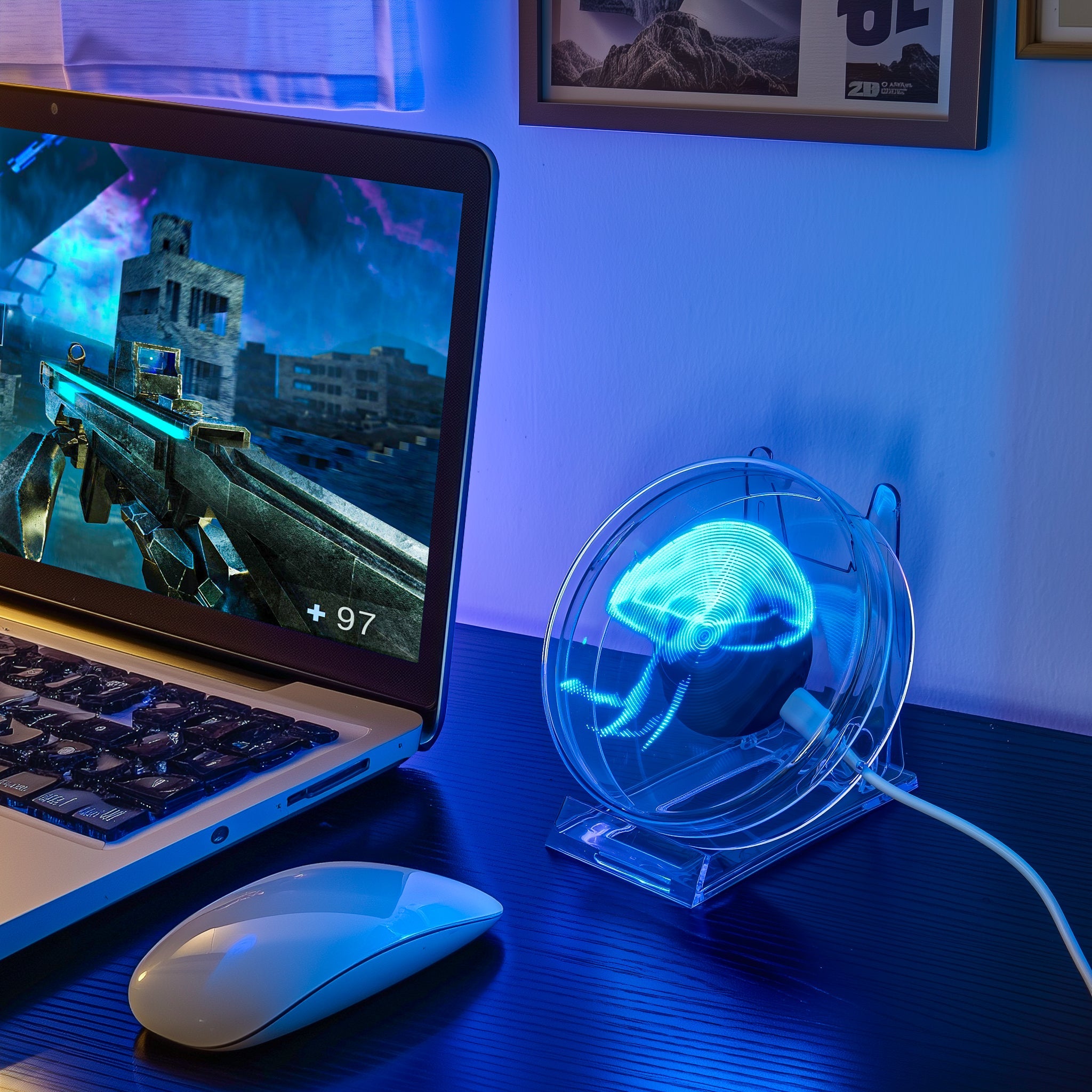 Mini 3D Projector Lights, DIY Holiday Lights-1