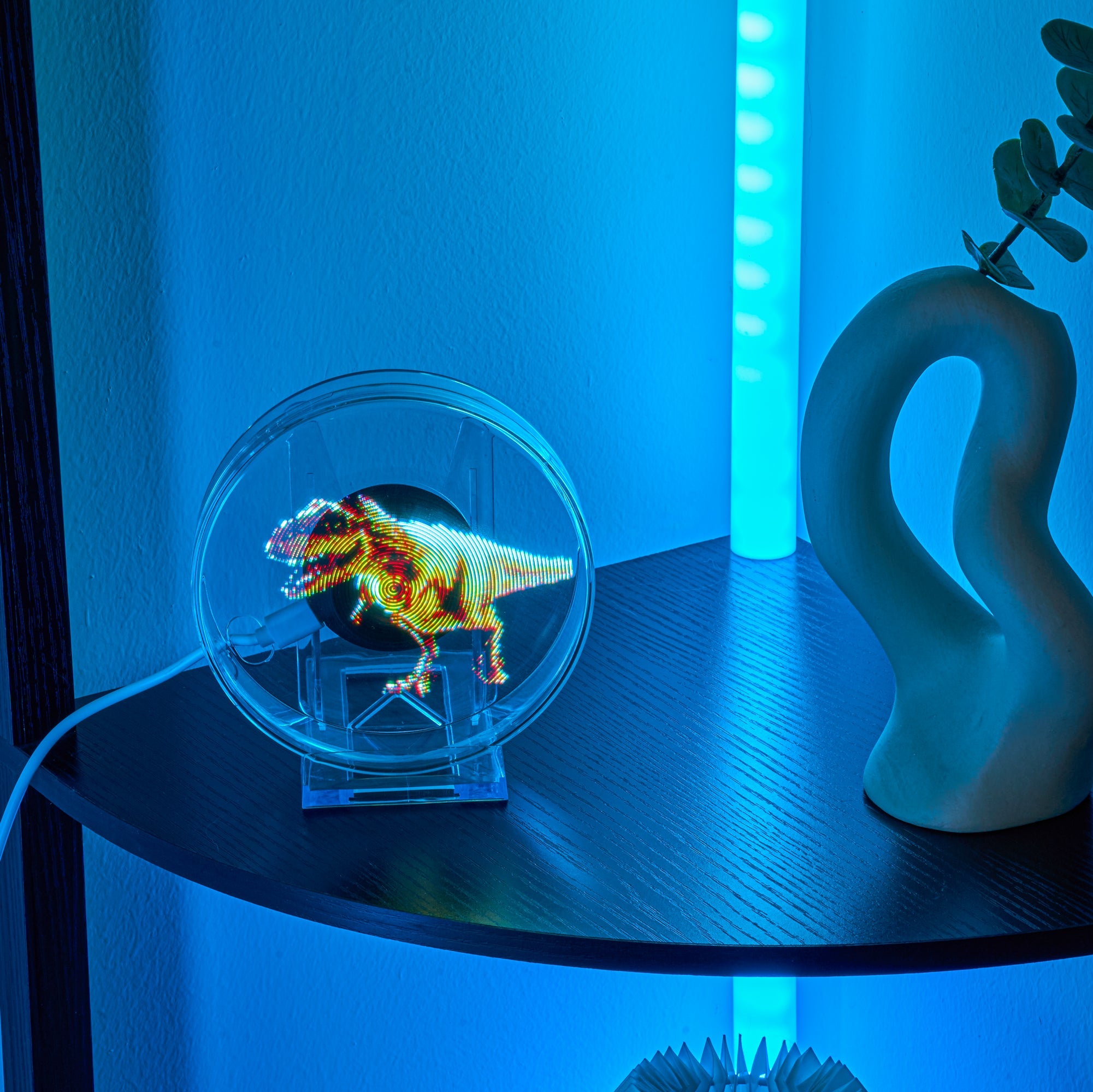 Mini 3D Projector Lights, DIY Holiday Lights-2