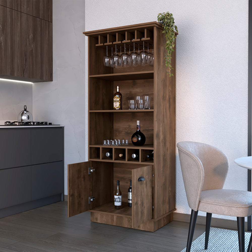 Bar Cabinet Taholah, Living Room, Dark Brown-1