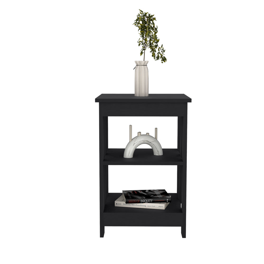 Side Table Rossville, Living Room, Black-2