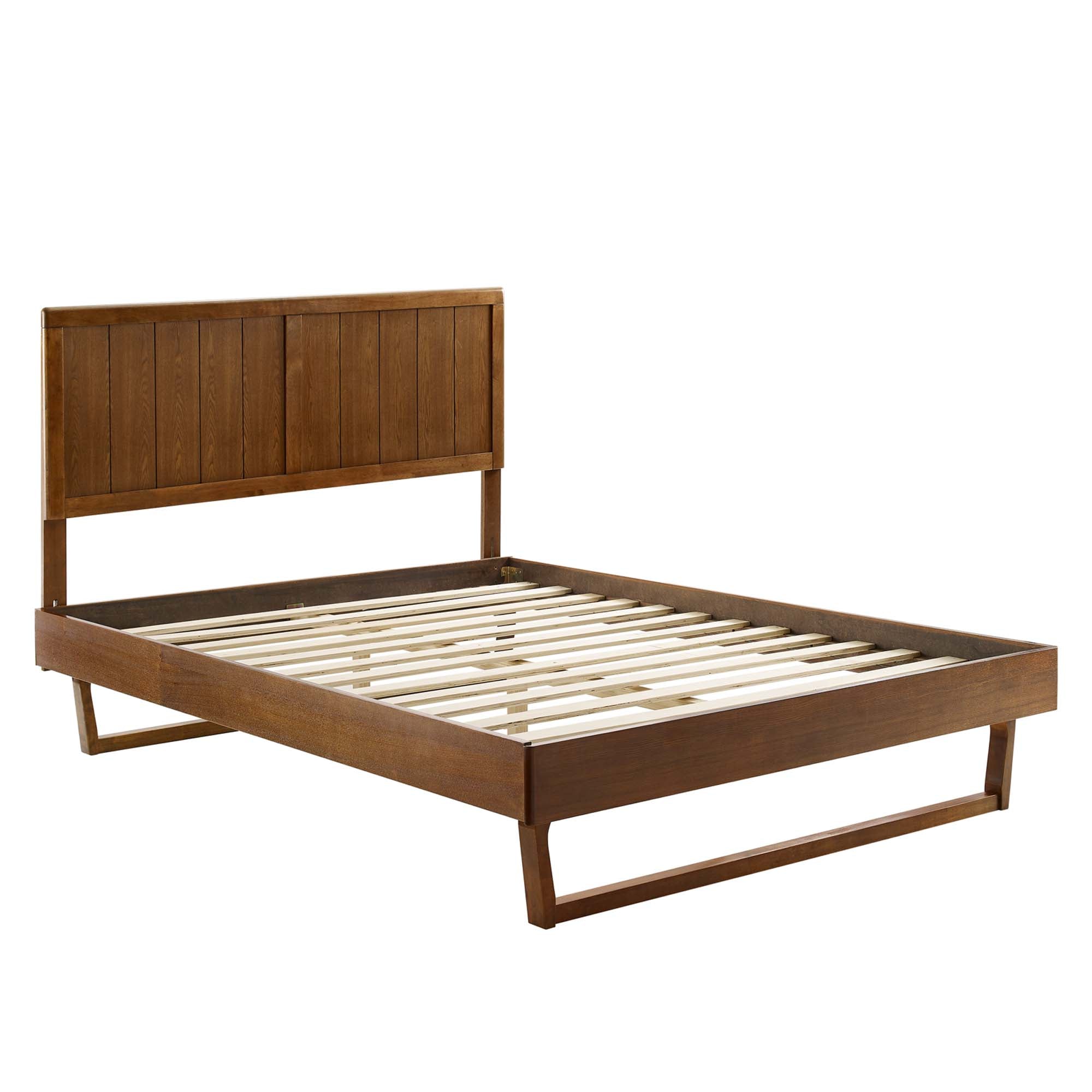 Alana Wood Platform Bed with Angular Frame by Modway