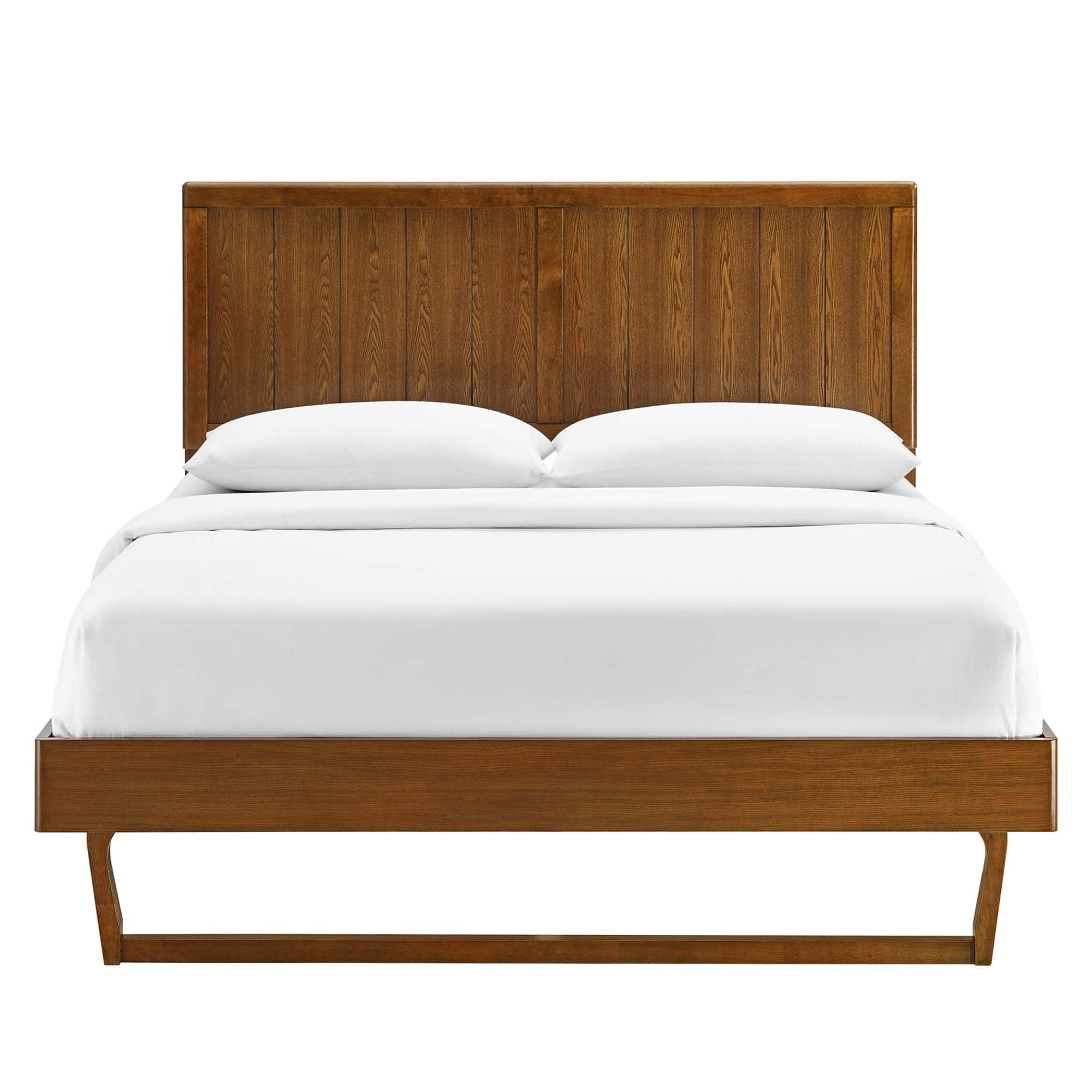 Alana Wood Platform Bed with Angular Frame by Modway
