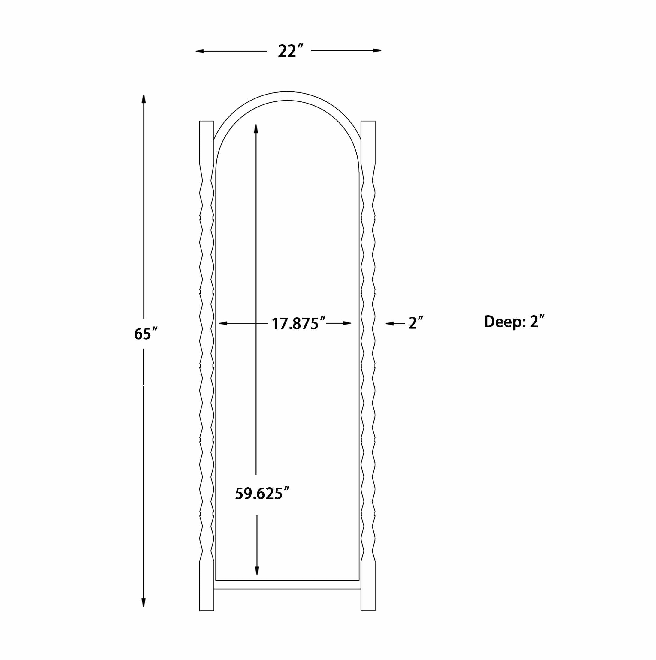 Maroilles Accent Mirror-0