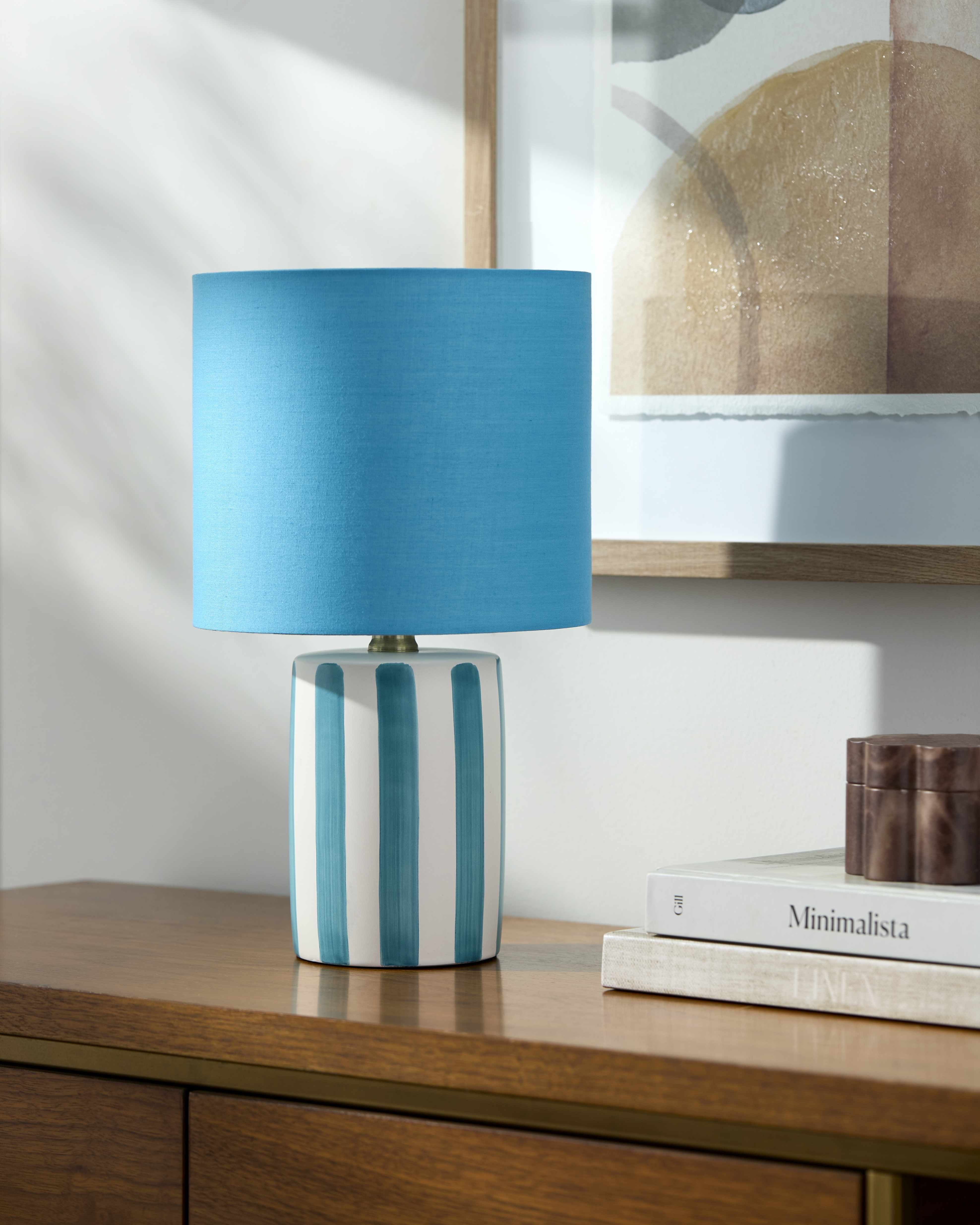 Escamilla Blue Table Lamp-0