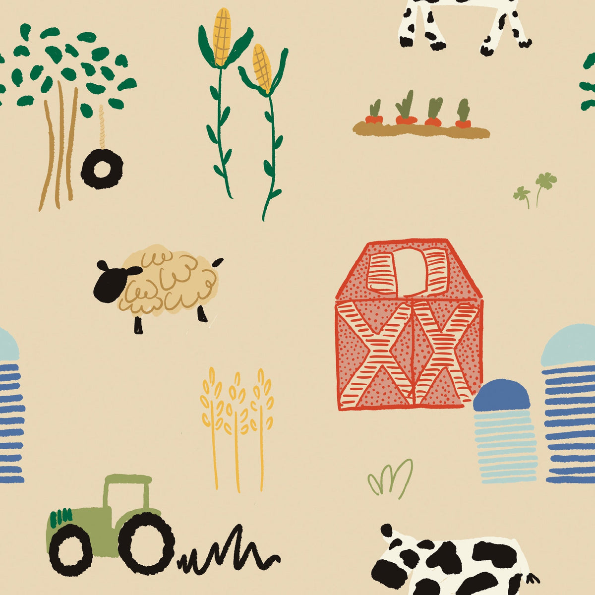 Macdonald Wallpaper by Grumble Co. Designs
