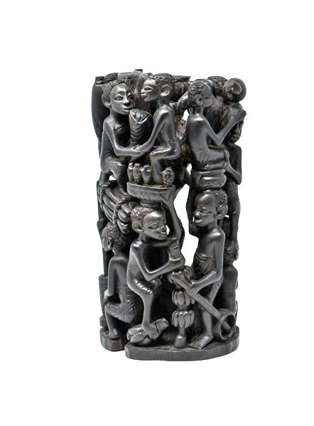 Makonde Ujamaa Family Tree of Life Sculpture 02-1