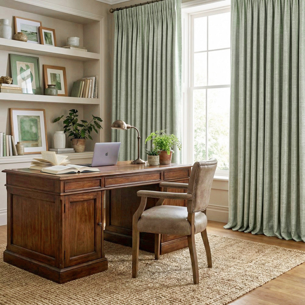 Marti Abstract Stripe Textured Curtains