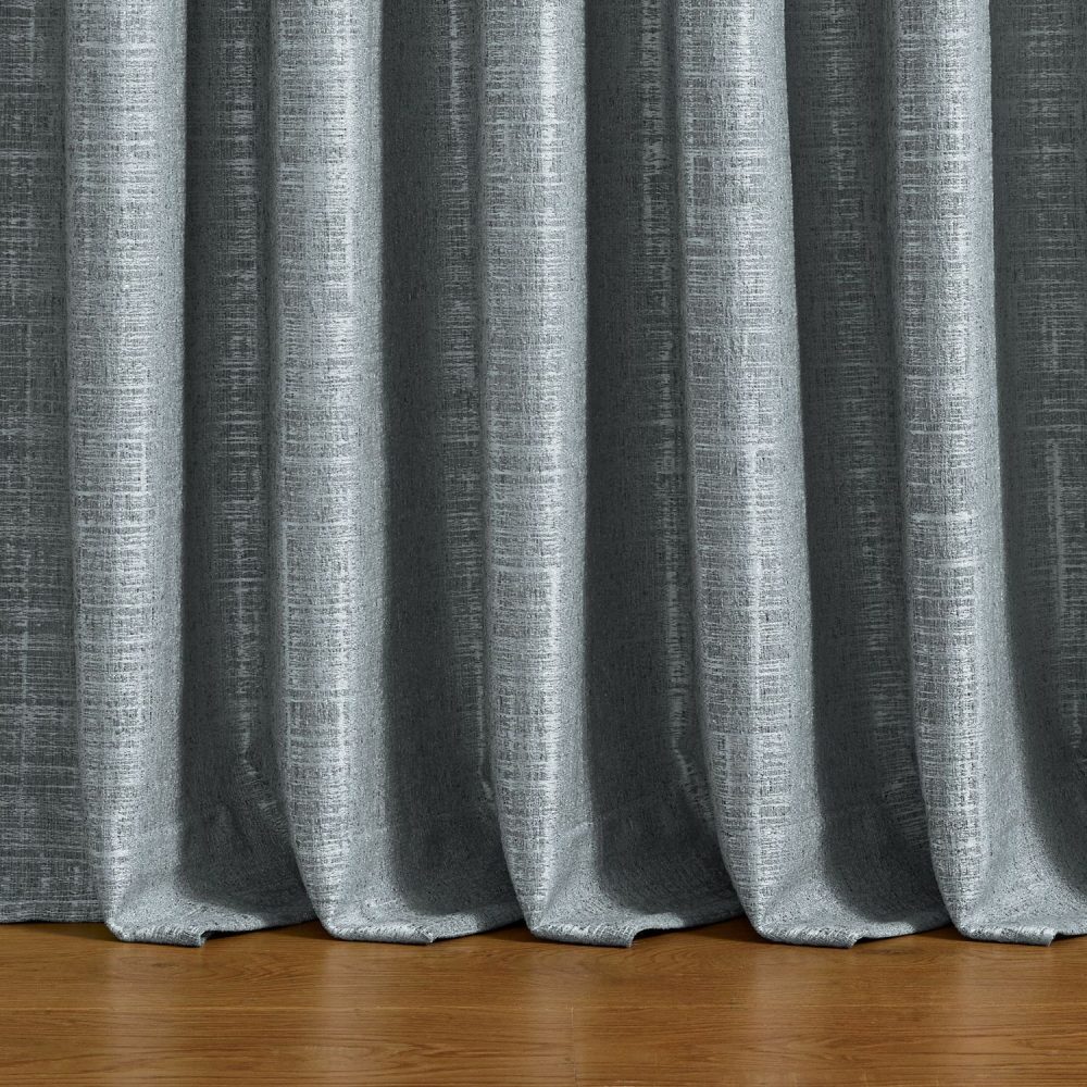 Marti Abstract Stripe Textured Curtains
