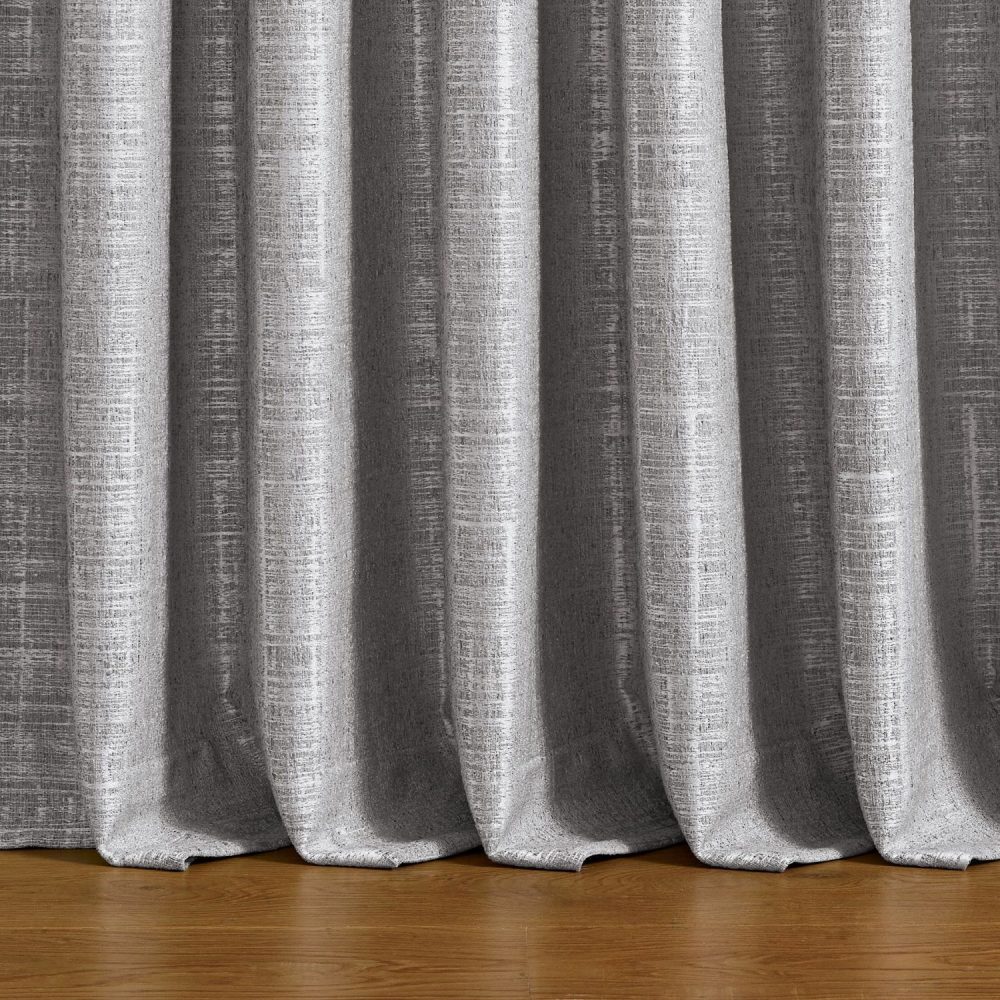 Marti Abstract Stripe Textured Curtains