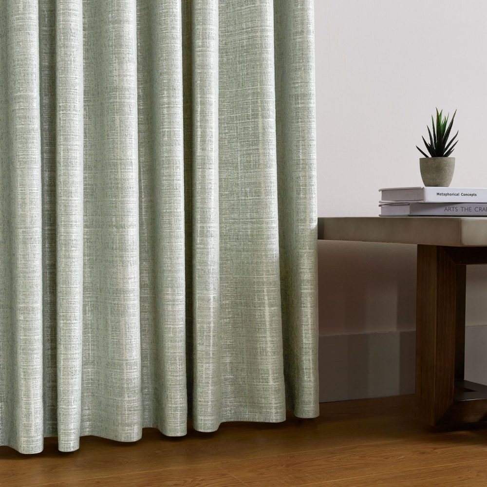 Marti Abstract Stripe Textured Curtains
