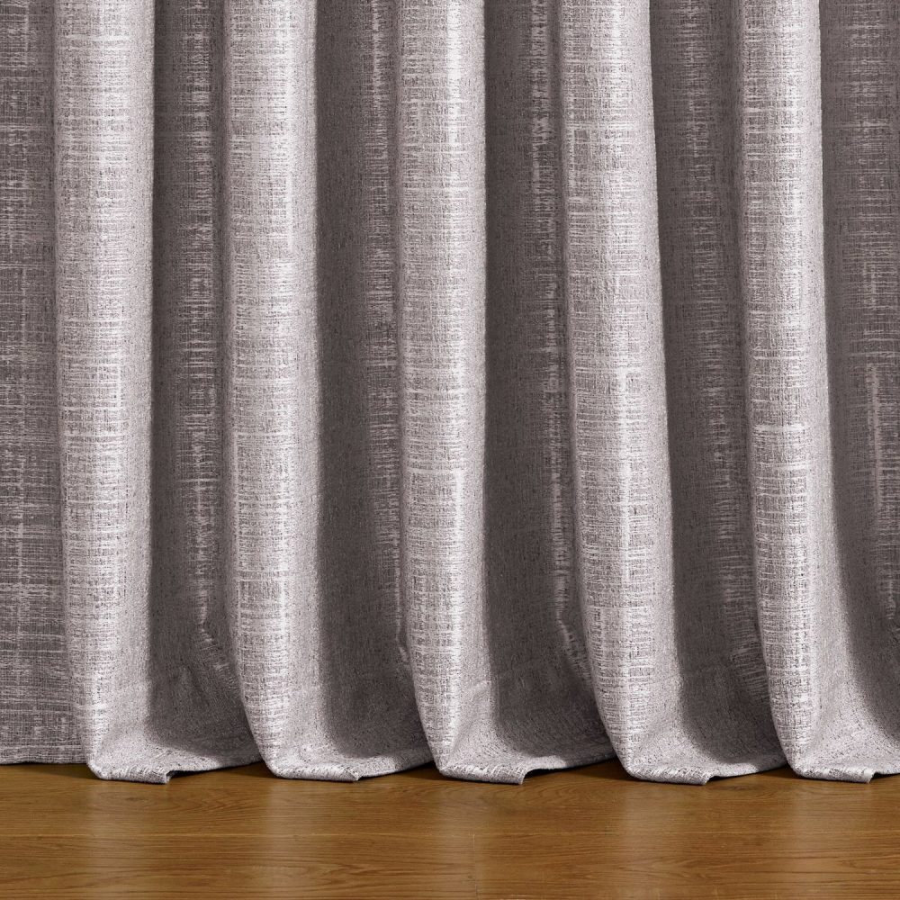 Marti Abstract Stripe Textured Curtains