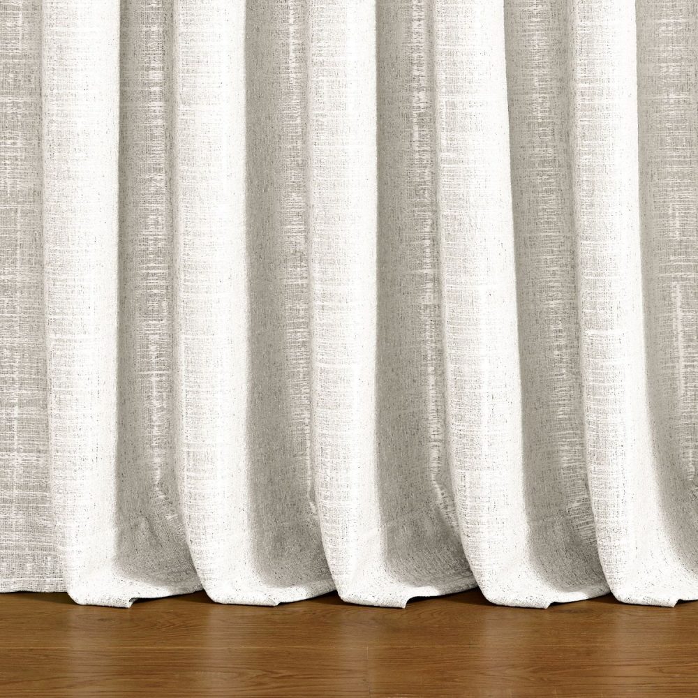 Marti Abstract Stripe Textured Curtains