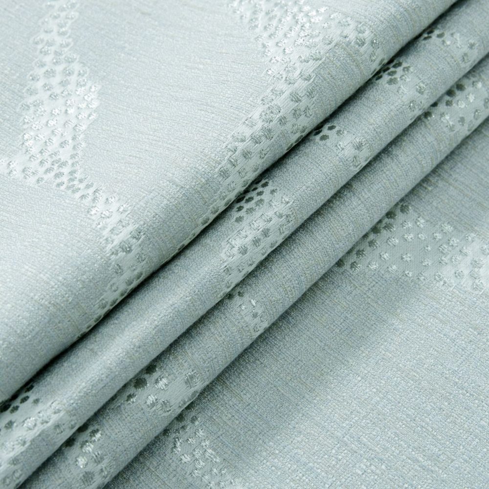 Marybel Glossy Abstract Ripple Curtains