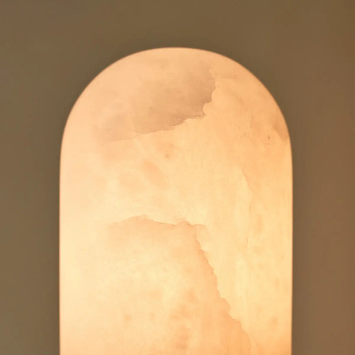 Mateo Stylish Alabaster Lamp with Gold Bottom - Stylish design-3