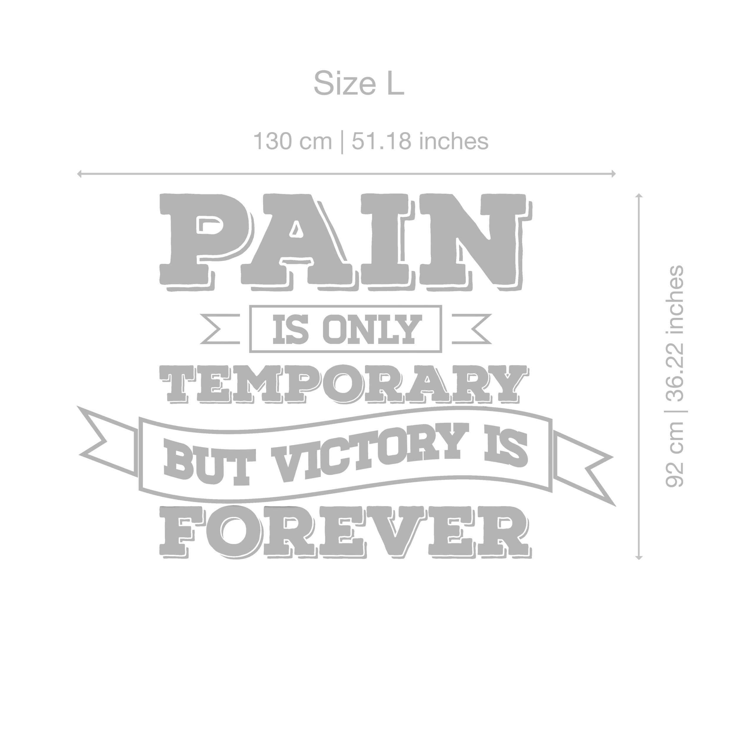 Victory is Forever Wall Sticker-3