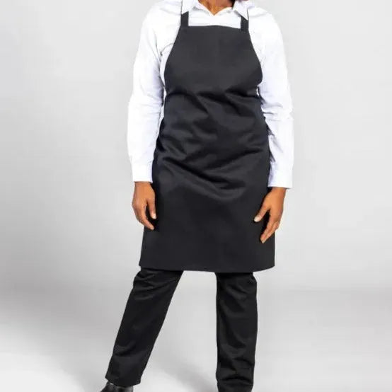 Classic Twill Cotton Blend Mid Length Bib Aprons 2 PK-1