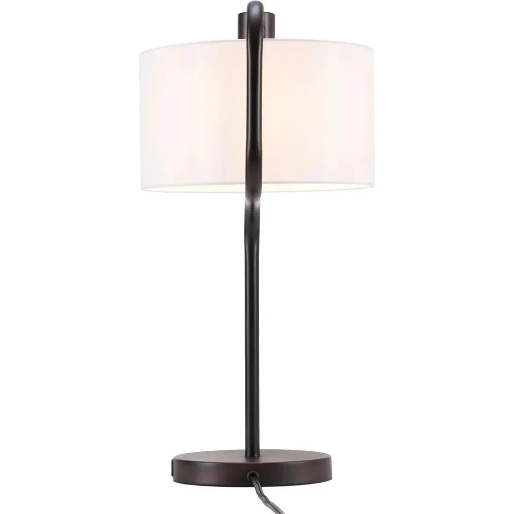 Middlemist Table Lamp White