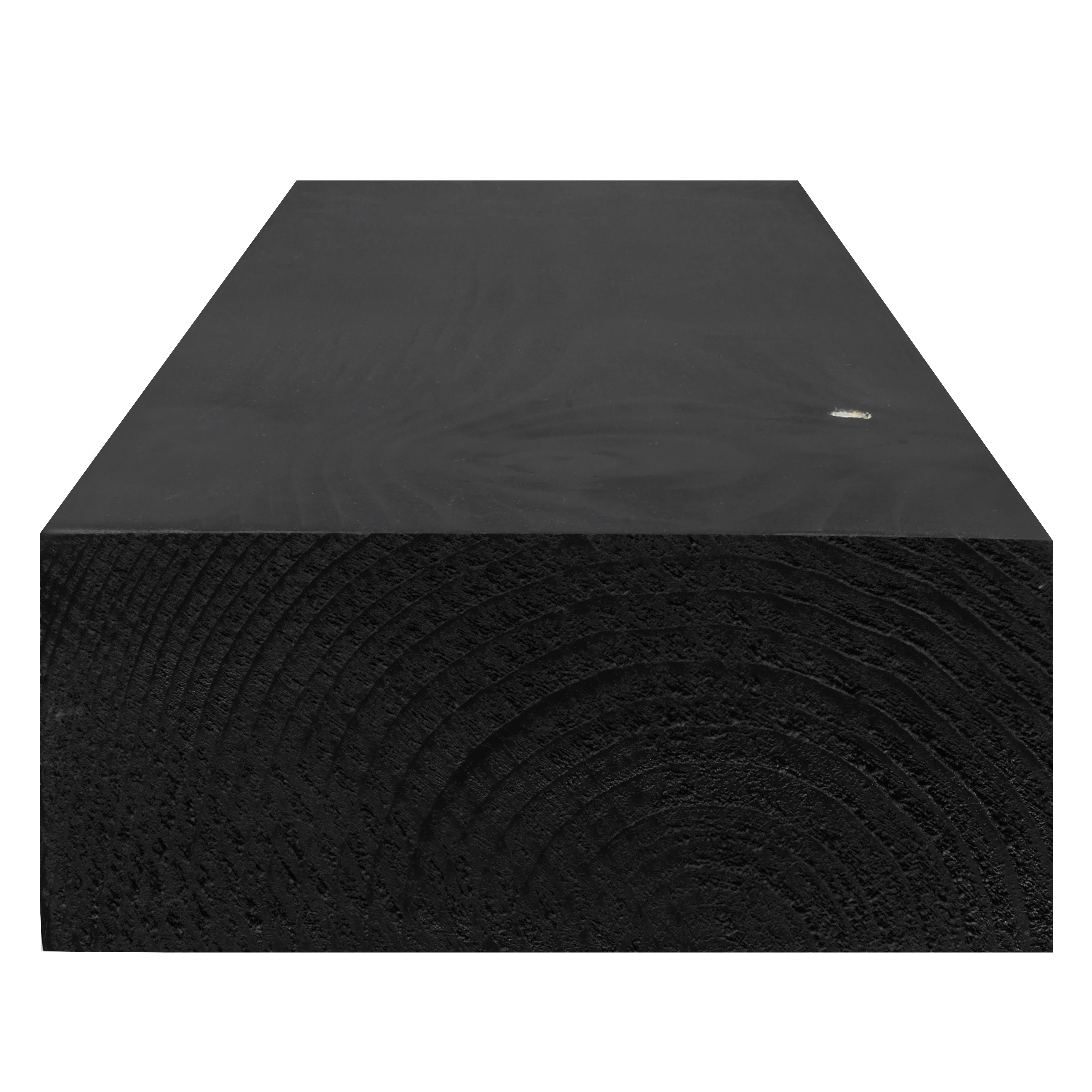 Smooth Solid Floating Timber Fireplace Mantel Shelf