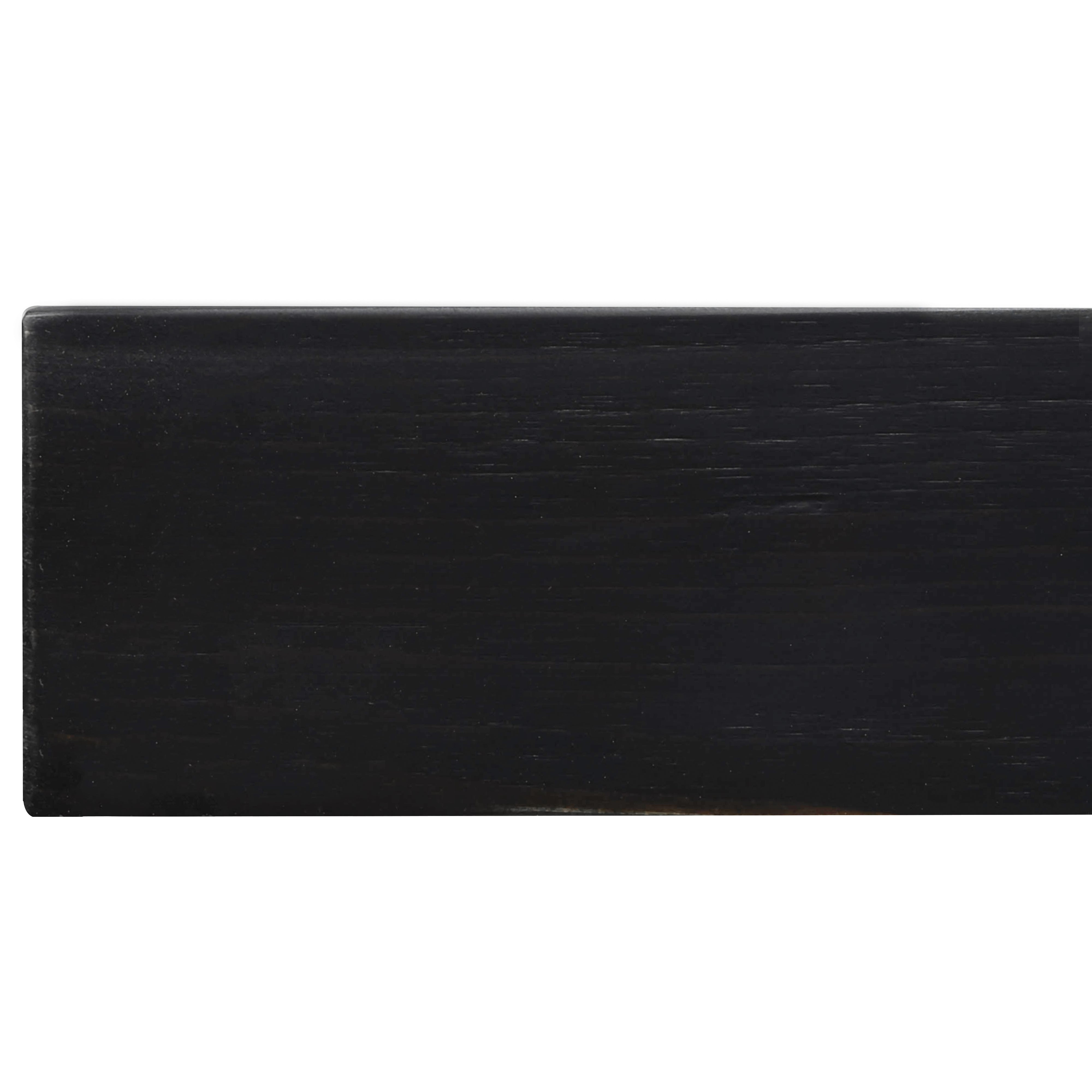 Smooth Solid Floating Timber Fireplace Mantel Shelf