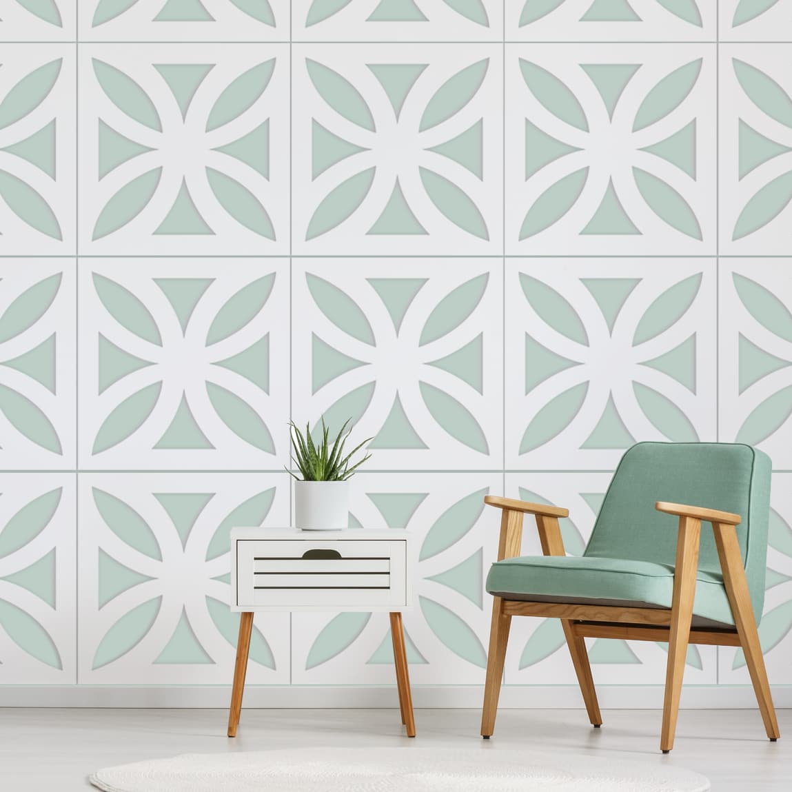 Modern Squares 3D Wall Panels-2