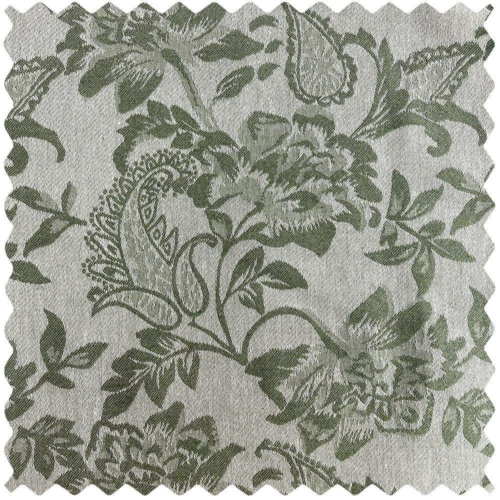 Minnie Rustic Style Subtle Floral Cotton Curtains