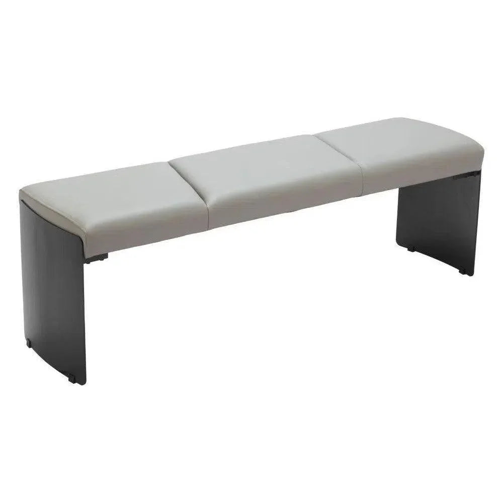 Mur Wooden Fabric Bench