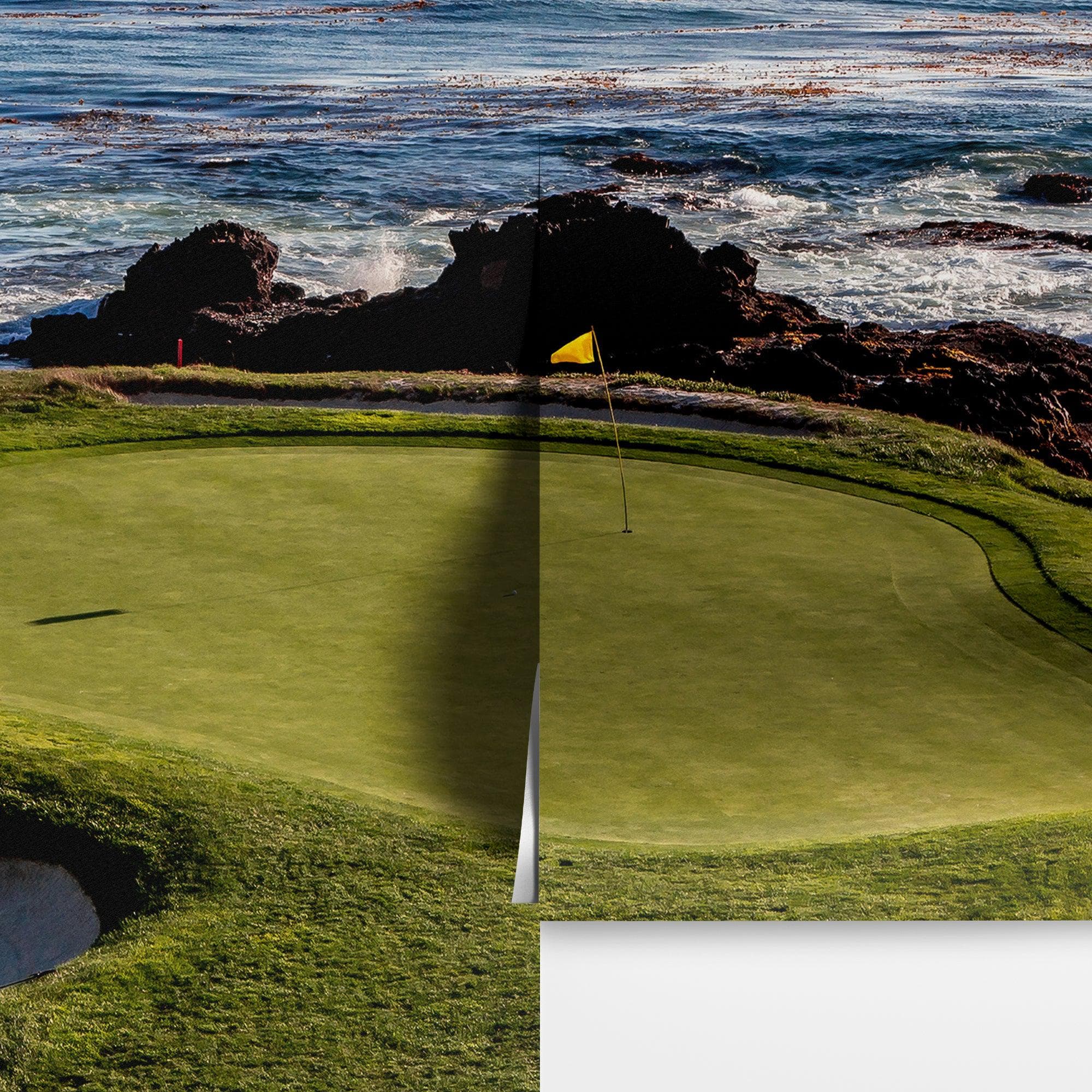 Pebble Beach Golf Course Wallpaper Mural. #6977