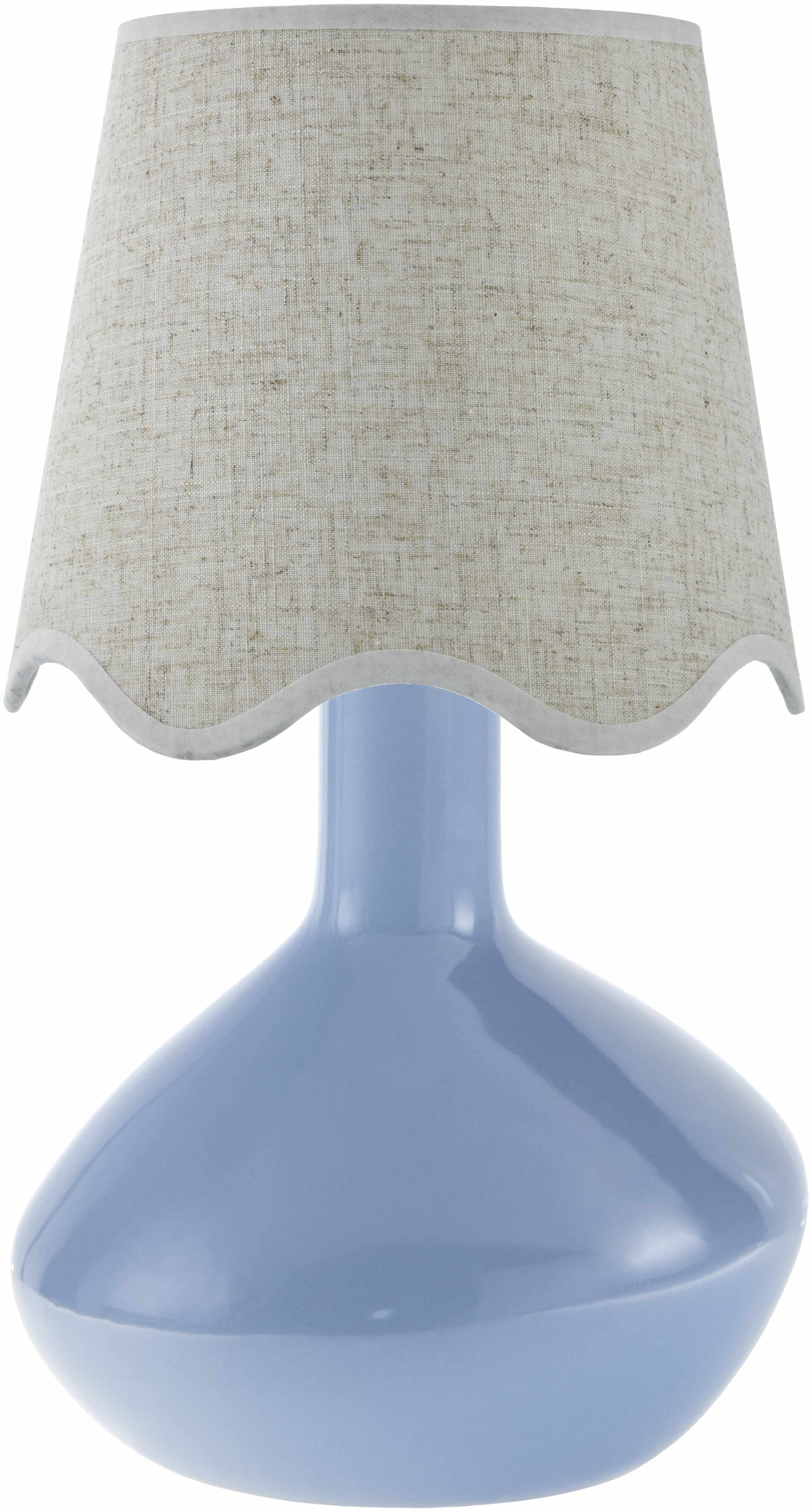 Neuenhagen Blue & Wheat Ceramic Table Lamp-0