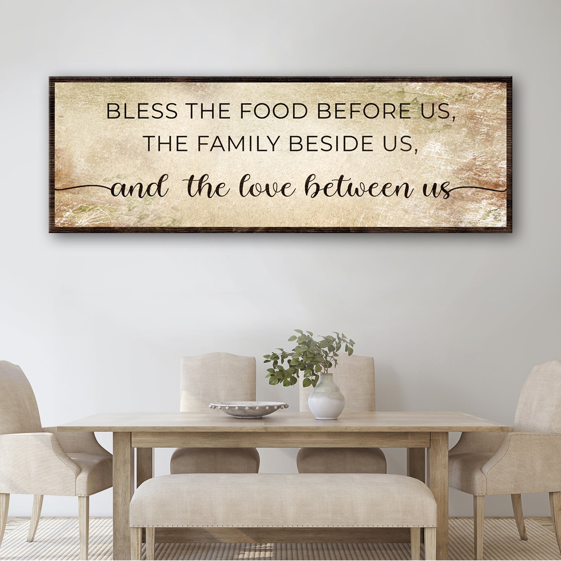 Bless The Love Between Us Sign