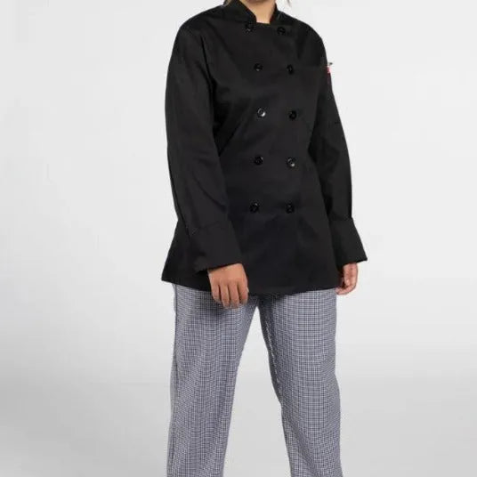 Cotton Twill Women Chef Coat 2 PK-1