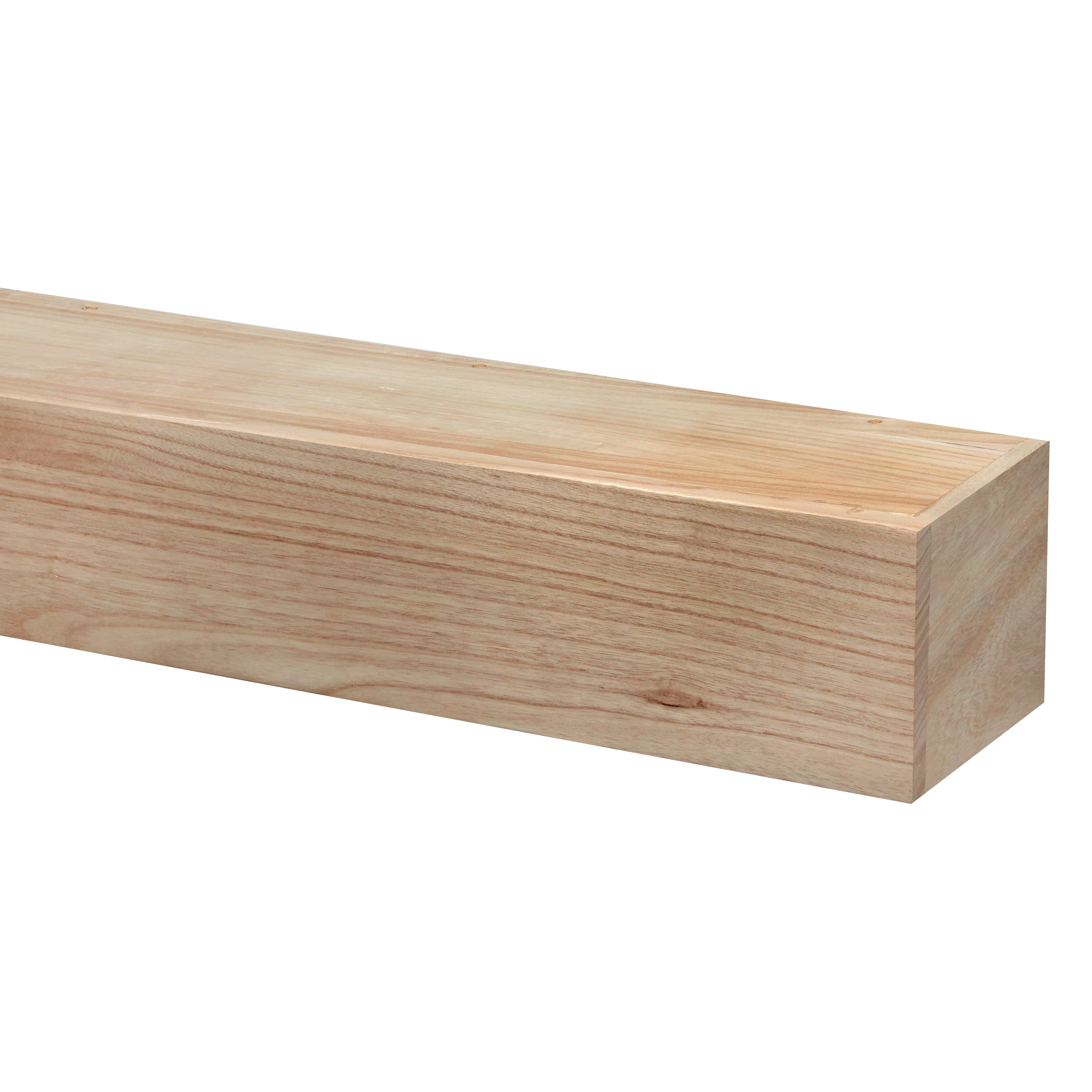 Classic Paulownia Wood Fireplace Mantel Shelf