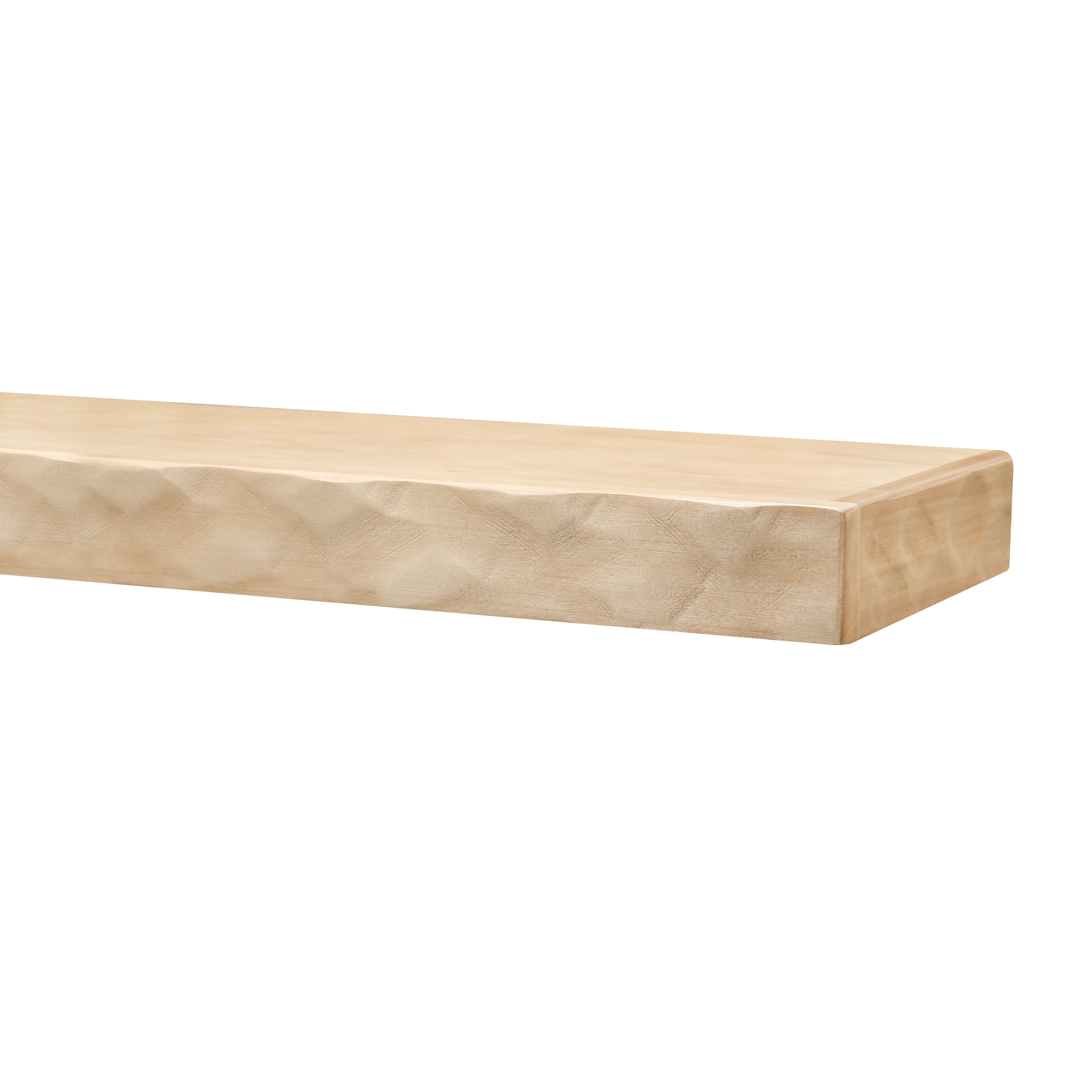 Hewn Floating Kitchen Shelf – Real Wood