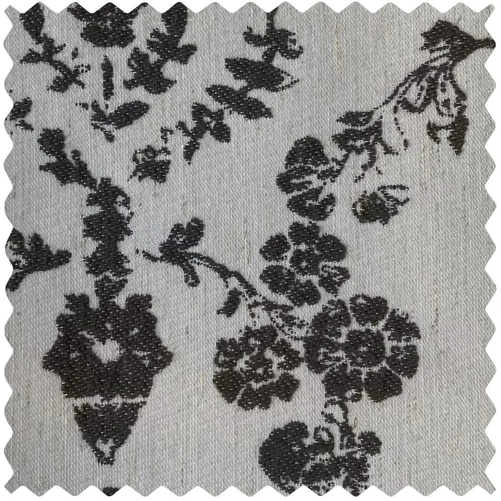 Nellie Cottage Style Floral Jacquard Curtains