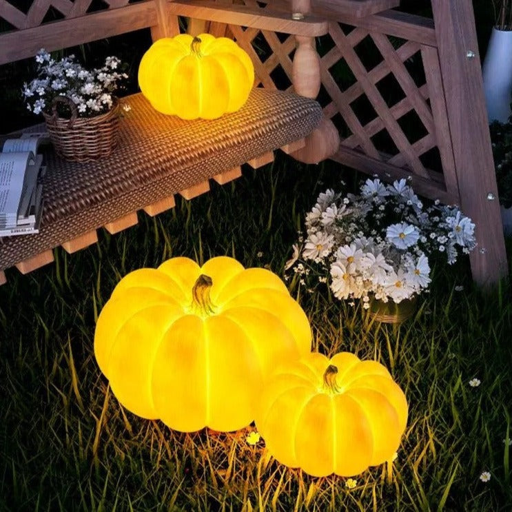 Indoor & Outdoor Pumpkin Lantern-0