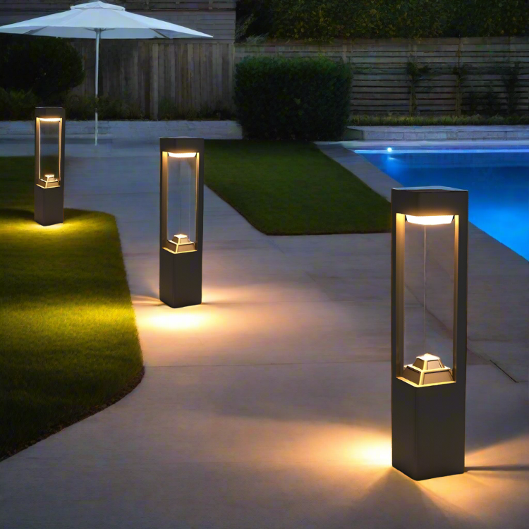 Solar Powered Outdoor Landscaping Path Lights